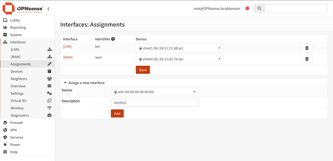 NetBird now available on OPNsense